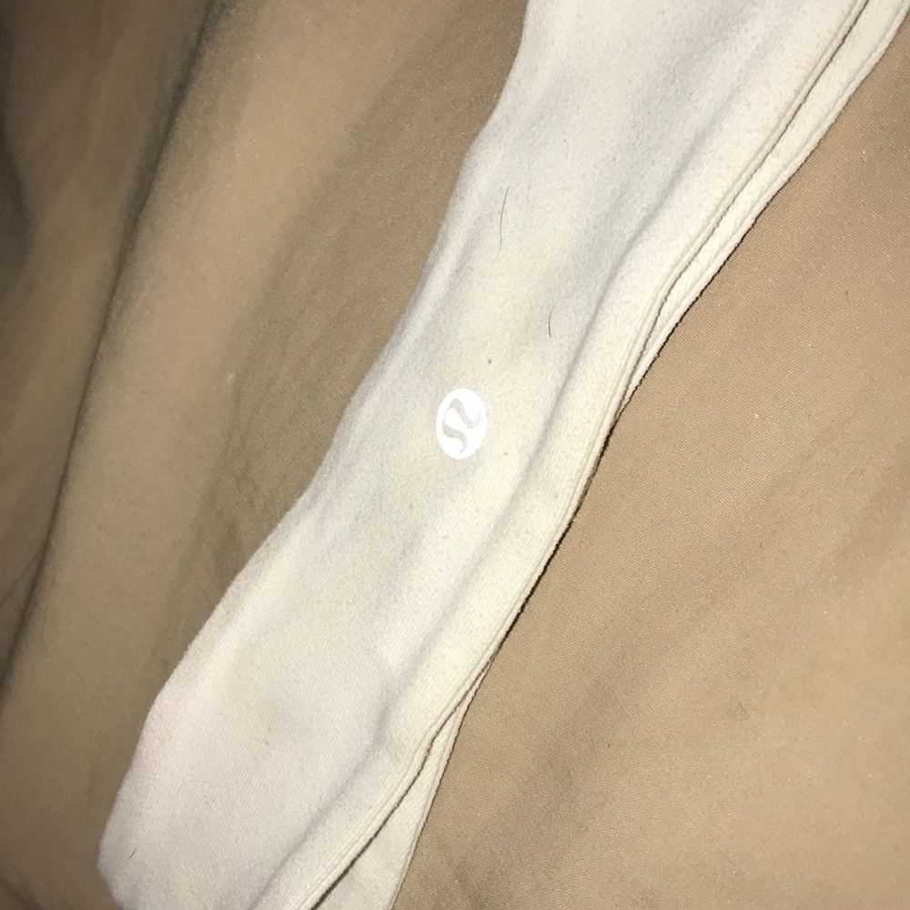 Lulu lemon white headband